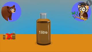 Litre and millilitre  Part 22  English  Class 4 [upl. by Gurevich33]