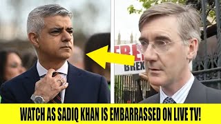 Watch As Jacob Rees Mogg Embarrasses Sadiq Khan On Live TV [upl. by Wootan]