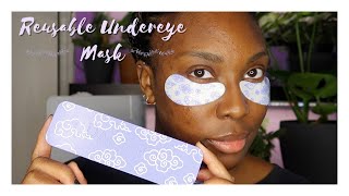 Pacifica Beauty Reusable Eye Mask 1st Impressions [upl. by Ecinuahs269]