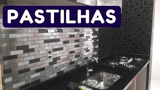 PASTILHAS DECORATIVAS NA COZINHA DICAS [upl. by Kress]