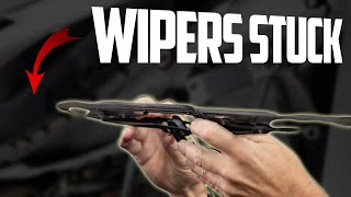 4 Reasons Windshield Wipers Stuck in the Up Position amp How to Fix [upl. by Abekam]