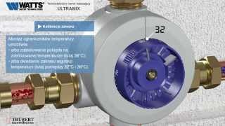 Termostatyczny zawór mieszający ULTRAMIX  instalacja [upl. by Ennayar]