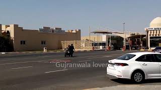 Sharjah FREE zone Safe zone Gate no 1 near sharjah Airport Gujranwala lovers vlogs [upl. by Dnomrej]