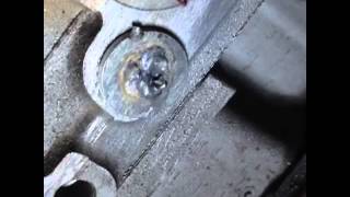 How to extract a broken exhaust manifold bolt in 15 seconds lol [upl. by Allesiram444]