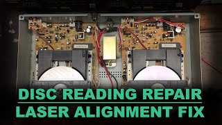 Fixing A CD Player That Doesnt Read Discs  Laser Power Adjustment Tweak  Repair Guide [upl. by Zampino]