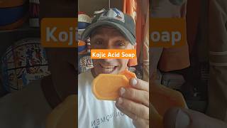 Kojic acid soap For pigment reduction results may vary [upl. by Arraek]