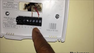 2Wire Installation for Honeywell Thermostat [upl. by Schwerin925]