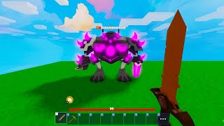 How to kill Void Tier 50 kit with 2 hits wooden sword Roblox Bedwars Glitch [upl. by Garda]