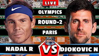 🔴R Nadal vs N Djokovic • Paris Olympics 2024 Gameplay nadal djokovic djokovicvsnadal aotennis2 [upl. by Agathe]