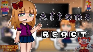 Aftons React  Elizabeth Afton  24 [upl. by Perrie854]