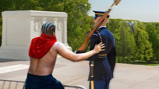 Why You Never Mess With A Guard Of The Tomb Of The Unknown Soldier [upl. by Lerrej789]