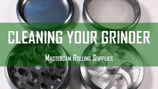 How to Clean Your Grinder  Masterdam Rolling Supplies [upl. by Koah]