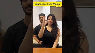 ImpossibleEyesMagicFingerTrick😱💯TryThisshorts [upl. by Prent]