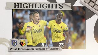 Ismaïla Sarr Scores From His OWN HALF 😲  West Brom 11 Watford  Highlights [upl. by Veleda]