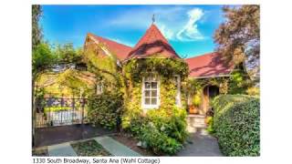 1330 S Broadway Santa Ana Historic quotWahl Cottagequot [upl. by Rekyr]