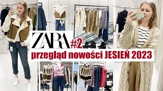 PRZEGLÄ„D NOWOĹšCI JESIEĹ 2023 ZARA CZ2 TRENDY JESIEĹ 2023 I MIERZYMY [upl. by Afesoj]