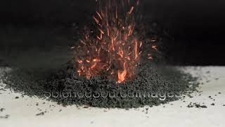 Ammonium dichromate volcano Chemical Reaction [upl. by Lomasi25]