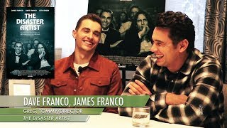 James and Dave Franco once had a catfight  literally  The Disaster Artist interview [upl. by Foulk]