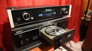 30000 stereo system  Intro to my friends stereo systemPart26 Mcintosh D150 amp Sony XA7ES [upl. by Aimal]