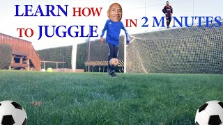 Learn HOW TO JUGGLE in 2 minutes [upl. by Lyle]