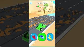 Shape Shifting 2 GAMEPLAY Level No 2214 Walkthrough  New Update Car Racing Shorts ShapeShifting [upl. by Coral]