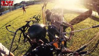 RAW Adrenaline  Paramotor Trike Takeoff and Landing [upl. by Murvyn]