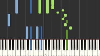 Vince Guaraldi  Christmas Song Chestnuts Roasting On An Open Fire Piano Tutorial Free Sheets [upl. by Marv]