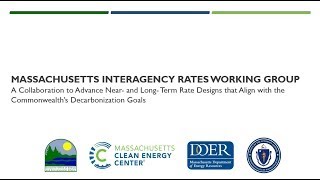 Interagency Rates Working Group  Energy Affordability Presentation [upl. by Aina]