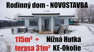 RODINNÝ DOM  NOVOSTAVBA V NIŽNEJ HUTKE [upl. by Kissner964]