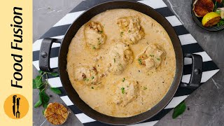 Garlic Chicken Thighs with Creamy Sauce Recipe by Food Fusion [upl. by Ennaus]