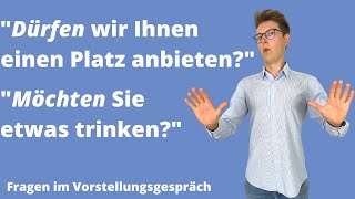 Strukturiertes Interview  Typische Fragen 1  Gesprächseinstieg [upl. by Zielsdorf187]