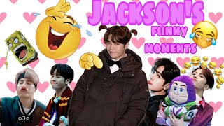 Jackson wang funny moments 🤣🤣  try not to laugh [upl. by Nathanoj]