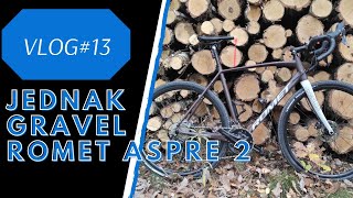 VLOG13 Jednak gravel Romet Aspre 2 2021 [upl. by Kampmeier359]