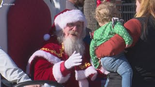 Lexington Snowball Festival brings holiday cheer with Santa and rides [upl. by Yroger]