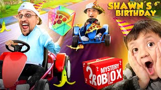 Roblox Birthday Surprise amp Dont Let me Deliver Your PIZZA Shawns 2021 Bday vlog [upl. by Eelarol]