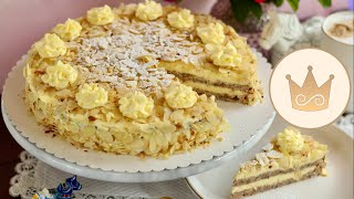 TRAUMHAFT LECKERE MANDELTORTE KLASSISCHE MANDELTÅRTA AUS SCHWEDEN 💝 REZEPT VON SUGARPRINCESS [upl. by Aicercul]