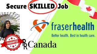 How to find SKILLED JOB in CANADA  Guaranteed amp Easy PR  Job in Health Authority  PNP Job Offer [upl. by Sutsuj291]