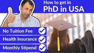 How to get into fully funded PhD in USA as an International Student [upl. by Aihseuqal]