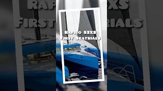 Rapido 53XS Trimaran  First Seatrials  Multihulls World [upl. by Malarkey673]