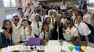 The MAIN EVENTinduction day ft the 12G BREBNER HIGH SCHOOL students South Africa YouTube ❤️🇿🇦 [upl. by Carmon]