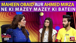 Chit Chat with Maheen Obaid amp Ahmed Mirza in The Insta Show with Mathira  The Insta Show [upl. by Zerline]