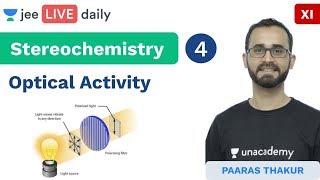 Optical Activity  Symmetry elements  Stereochemistry  JEE Chemistry  Paaras sir [upl. by Asilat864]