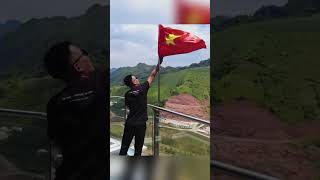 Flag trend Vietnam  Quang Linh Vlogs flagtrend troll trollface shorts quanglinhvlogs [upl. by Shaw]