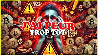 💥 BITCOIN  LÀ JAI PEUR Trop tôt 💥 Analyse Bitcoin FR ⚡ [upl. by Jerrilyn288]