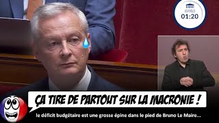 Bruno Le Maire se fait ÉTRILLER par les députés ET les sénateurs déficit budgétaire [upl. by Darce]