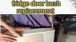 how to repair fridge door  fridge ka darwaza theek karny ka tarika [upl. by Koloski]