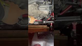 gearbox oilchange for the manualswap project ⚙️ mk4golf vwgti diymechanic fixingcars pnw [upl. by Onimixam]