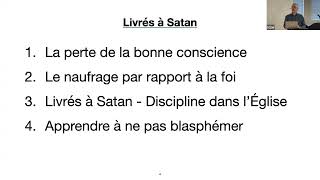 Prédication 03 11 2024 Livrés à Satan 1 Timothée 11820 Luc Tousignant [upl. by Jamilla]