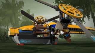 Lego Chima  70129  Lavertus Twin Blade  Lego 3D Review [upl. by Pollerd]