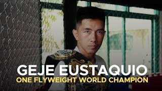 ONE Feature  Geje Eustaquio Driven By His Son [upl. by Jurgen]